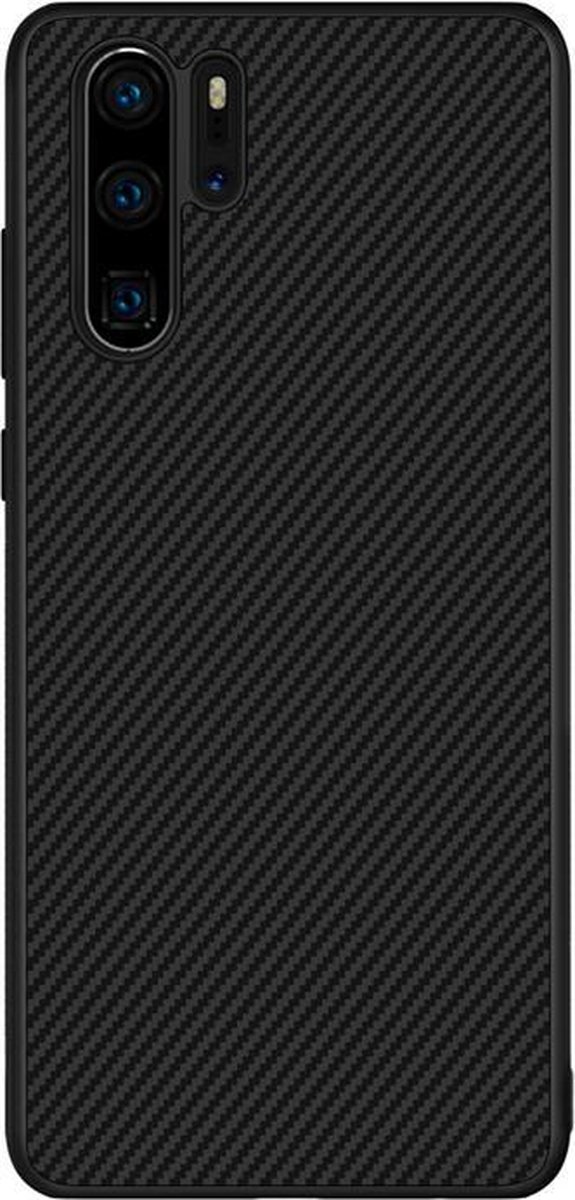 Nillkin Hard Case Synthetic Carbon - Huawei P30 Pro - Zwart