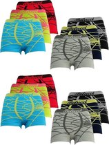 Belucci Underwear microfiber boxershorts mega multipack spider maat 140/158