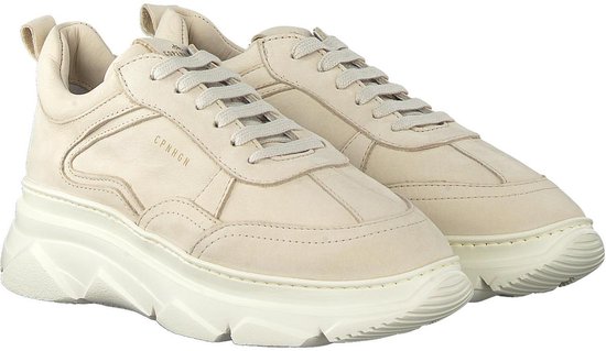 Copenhagen Footwear Dames Lage sneakers Cph60 - Beige - Maat 42 | bol.com