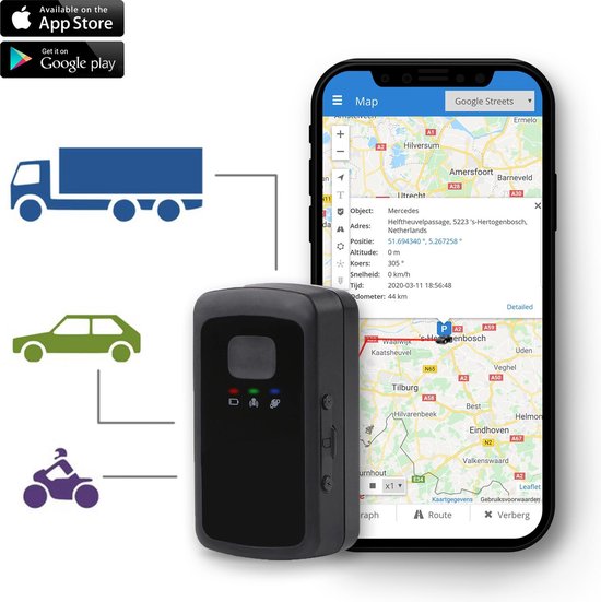 Trackitt GPS tracker Volg Systeem met Magneet Bestel nu!