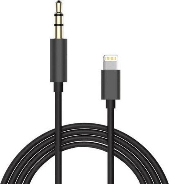 Compatible Apple iPhone iPad Audio Kabel Jack 3.5 mm Naar Lightning Voor  Muziek... | bol.com