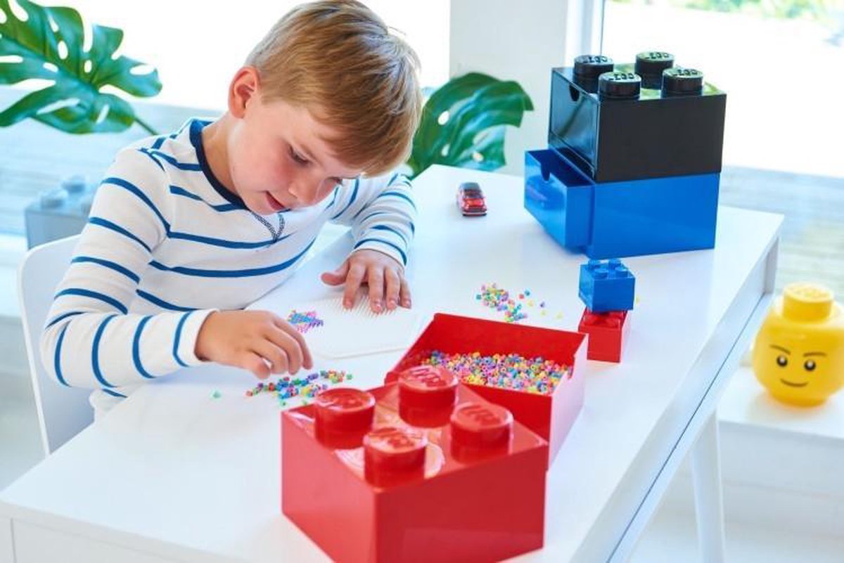 Room Copenhagen LEGO Brick Drawer 4 Zwart opbergdoos thumbnail 3