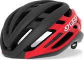 Giro Sporthelm - Unisex - zwart/rood/wit 59,0-62,5 hoofdomtrek