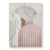 Art for the Home - Canvas - Art Deco - Rosegoud - 50x70cm