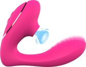 Luchtdruk Vibrator - Dildo - Vibraties - Vrouwen - Roze