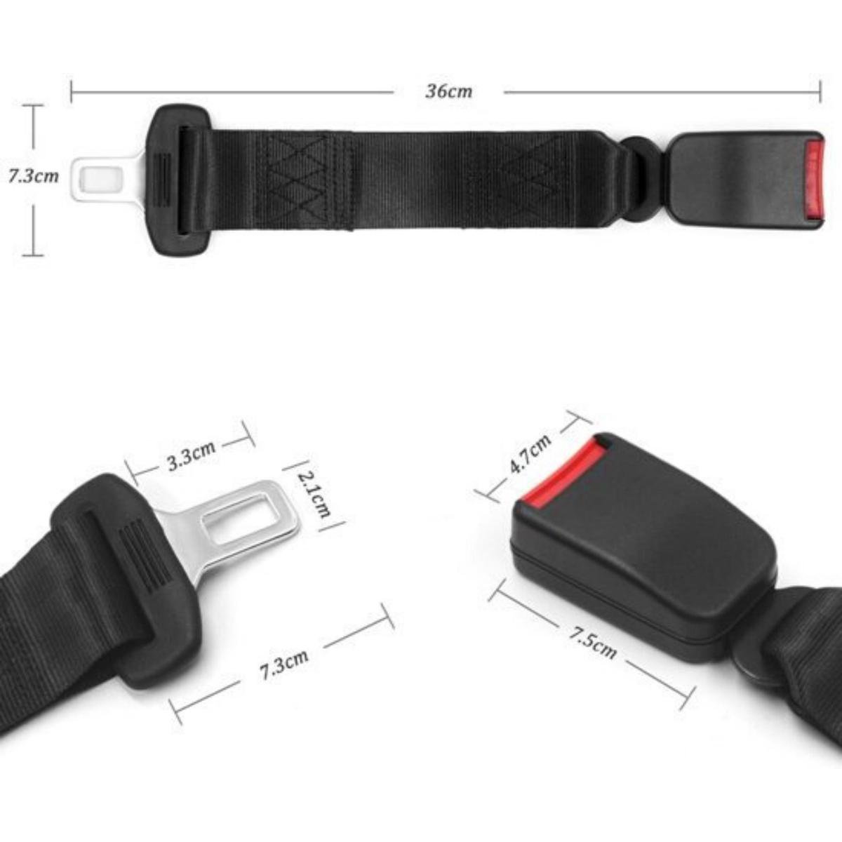 Type C Car Seat Belt Extender