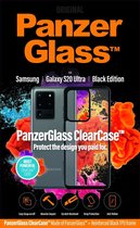 Panzerglass Samsung Galaxy S20 Ultra ClearCase Zwart Hoesje