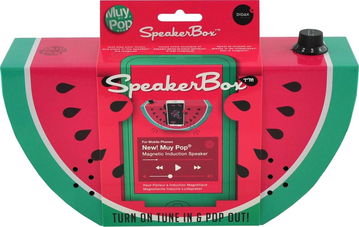 Didak Play MUY pop speakerbox - watermelon