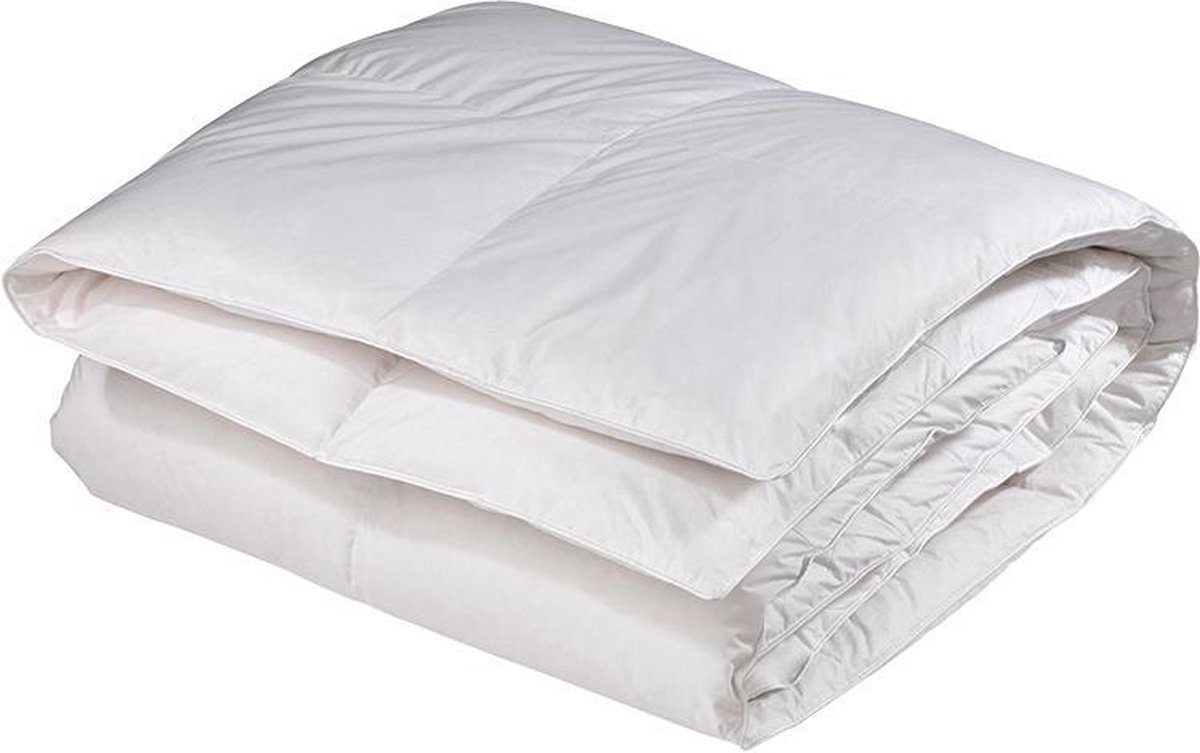Queens Dekbed - Enkel - 65% Eendendons - Katoenen Tijk - 200x200 cm