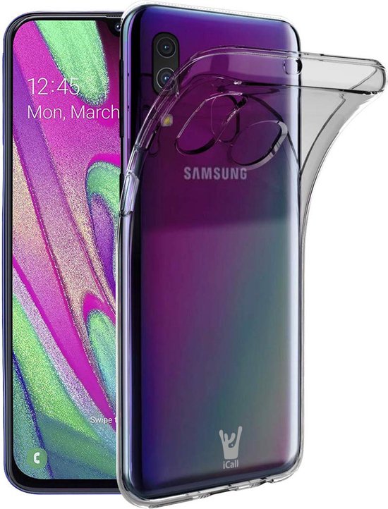 krijgen waarde roltrap Samsung A40 Hoesje - Samsung Galaxy A40 Hoesje Transparant - Hoesje Samsung  A40 | bol.com