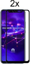 Huawei Mate 20 Lite Screenprotector - Beschermglas Huawei Mate 20 Lite Screen Protector Glas - Full Cover - 2 stuks