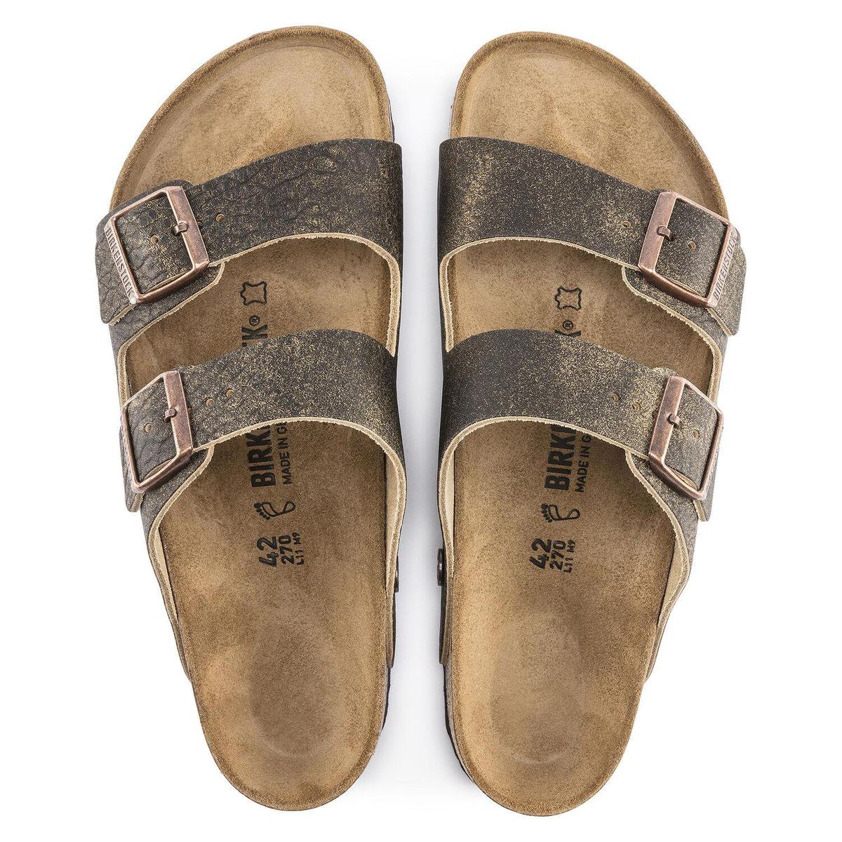 Birkenstock Arizona Slippers Heren Vintage Bruin Regular-fit – maat 39 -  Schoenen.nl