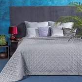 Beddensprei_sprei_kleur_Staal_220X240cm_100% POLYESTER_