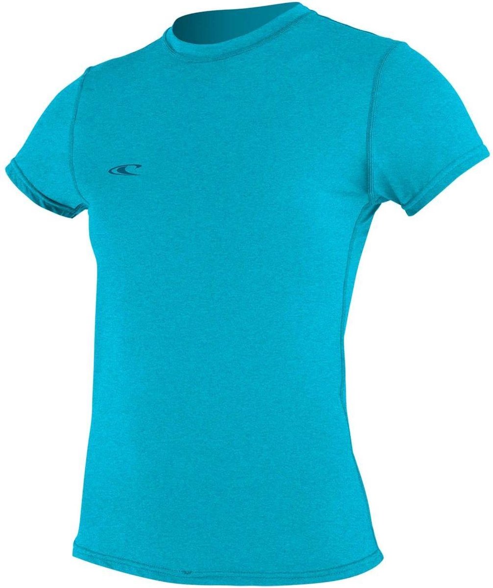 O’Neill UV-shirt voor dames met korte mouwen Hybrid Sun Turquoise