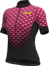 ALE Lady Short Sleeve Jersey Hexa Pink Black S