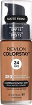 Revlon Colorstay Matte Finish Foundation - 380 Rich Ginger (Combination/Oily Skin)