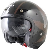 ESCOOT *RETROHELM LEAF* scooter – vespa – helm – jethelm – scooterhelm – motor – brommer