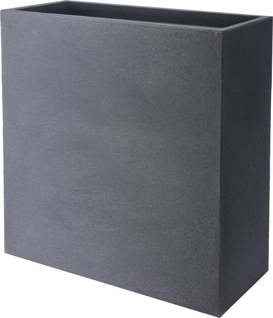 4gardenz® Stone Rechthoekige Plantenbak voor Buiten - 60x60x26cm -  Lichtgrijs | bol.com