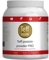 Teff Protein Powder PRO Banaan 1,4 kg  protein poeder NZVT getest - proteine shake - proteine poeder whey - eiwit shake