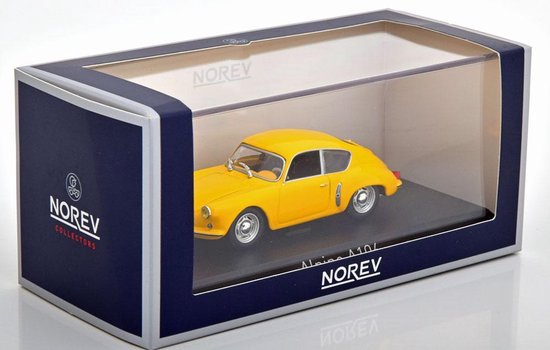 RENAULT DAUPHINE Jaune Vert CORTEZ MODELE CLUB 2002 LEADER 1:43 de