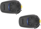 Sena SMH5-FM Dual  - Motor communicatiesysteem - Bluetooth - 700 Meter - 2 Stuk(s)