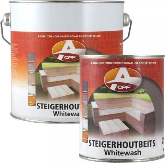 Biscuit Trekker Nationaal volkslied Steigerhout beits | White Wash | 0,75 ltr | bol.com