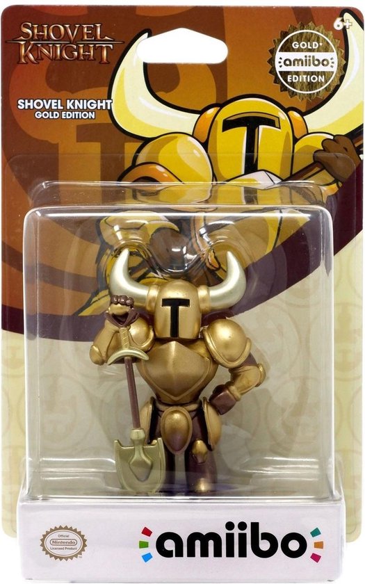Amiibo Shovel Knight Gold - NEUF Sous Blister - Nintendo Switch/Wii U