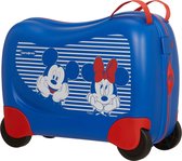 Samsonite  - Dream Rider Disney Kinderkoffer Minnie/Mickey Stripes 4 wielen (handbagage)