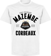 TP Mazembe Established T-Shirt - Wit - 4XL