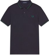 Fred Perry - Twin Tipped Shirt - Polo Shirt - S - Blauw