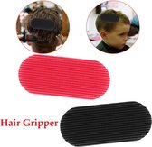 Professioneel Kapper Hair Grips| Haar grijpers| Haar klem | Haar plakkertje 2 Stuks |Cabantis|Haar sticker (Rood)