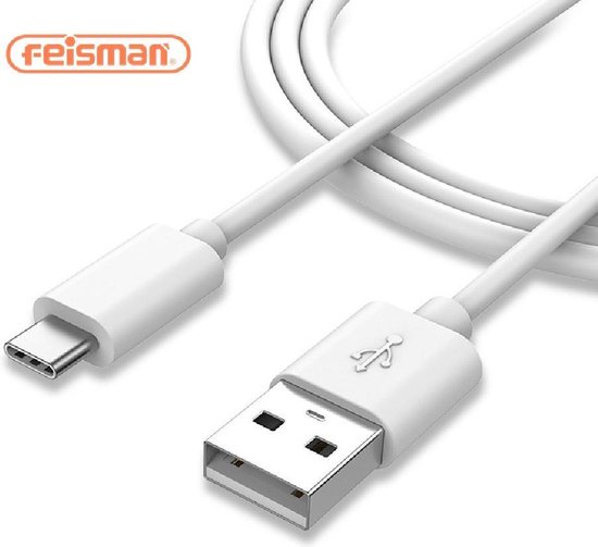 Voorschrijven Statistisch reactie USB-C Kabel naar USB 3.0 Wit - 1 meter - USB Type C - Oplaadkabel -  Oplaadsnoer... | bol.com