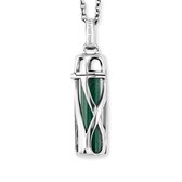 Engelsrufer - Ketting - Gerhodineerd Sterling Zilver