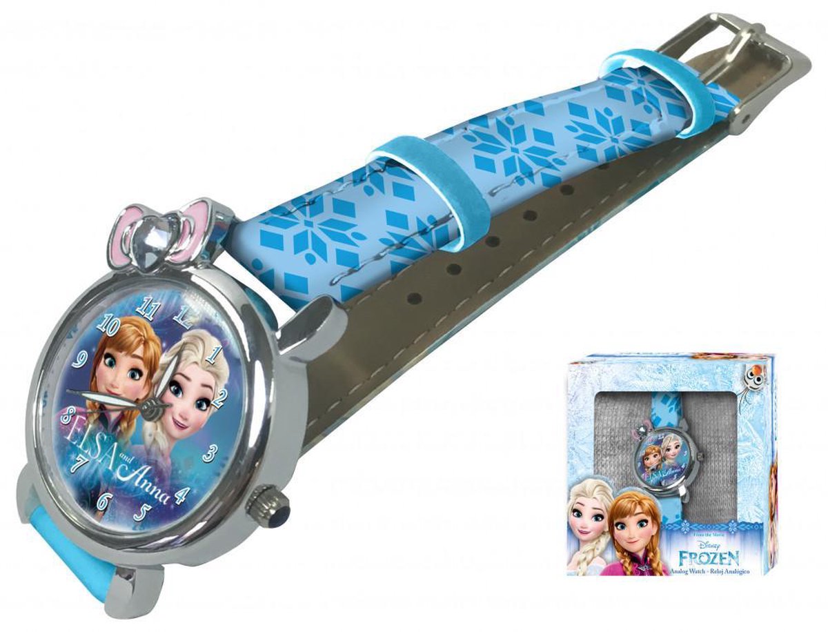 Disney Frozen Elsa & Anna horloge Design.