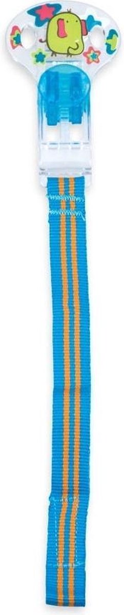Goedkoopste Nuby Fopspeenlint Pacifinder Junior 14,5 X 2 Cm Blauw/oranje