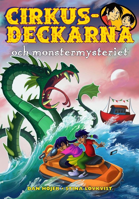 Cirkusdeckarna 10 - Cirkusdeckarna och monstermysteriet