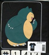 Pokémon - Kids black Snorlax t-shirt - 122/128
