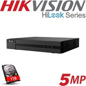 Hikvision CCTV HD 4K 5MP Night Vision Outdoor DVR Home Security System Kit (White) (1 TB (1000GB)