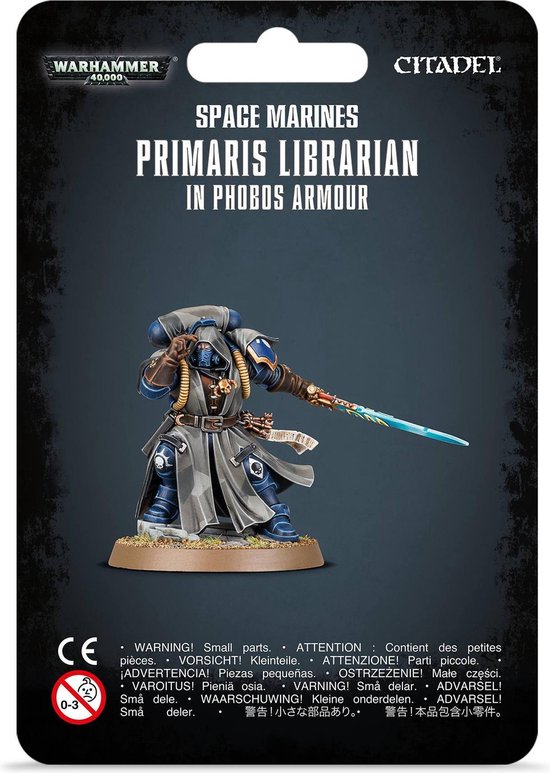 Afbeelding van het spel Warhammer 40.000 Space Marines Primaris Librarian in Phobos Armour