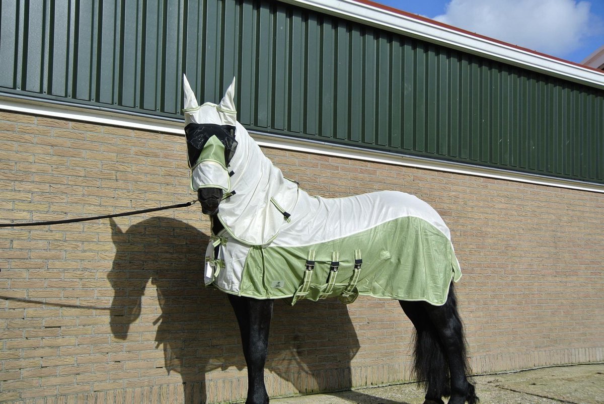 Chemise anti-mouches de monte avec encolure Zebra QHP - Cheval/Protection contre les mouches - sellerie-de-peruwelz Chemise anti-mouches de monte avec encolure Zebra QHP - Cheval/Protection contre les mouches - sellerie-de-peruwelz