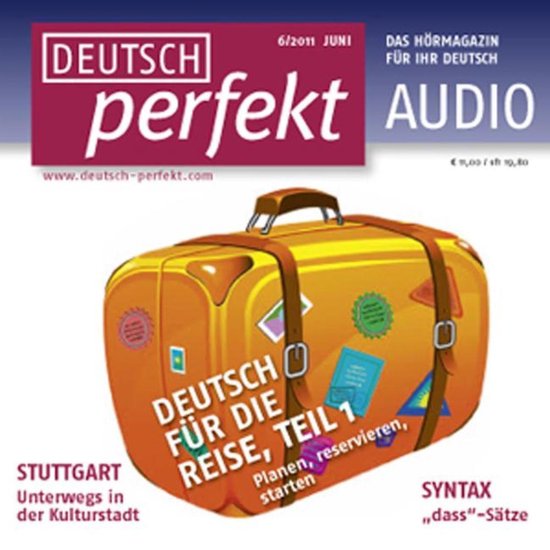 Deutsch lernen Audio - Deutsch für die Reise - cover