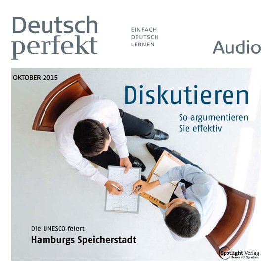 Deutsch lernen Audio - Diskutieren - cover
