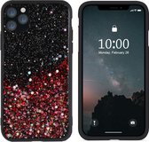 BackCover Spark Glitter TPU + PC voor Apple iPhone 11 Pro Max (6.5) Rood
