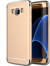 BackCover 3 in 1 voor Samsung Galaxy J5 2016 Goud Zilver