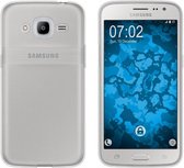 Hoesje CoolSkin3T TPU Case voor Samsung J2 2016 Transparant Wit