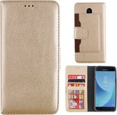 Wallet Case PU voor Samsung J5 2017 in Goud