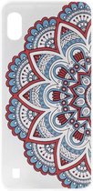 ADEL Siliconen Back Cover Softcase Hoesje voor Samsung Galaxy A10/ M10 - Mandala Bloemen
