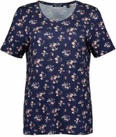 Blue Seven dames shirt blauw bloem - maat 42