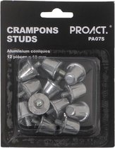 Proact PA075 - Crampons de football - Crampons - 12 crampons coniques en aluminium 12x18mm