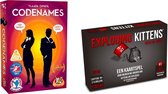Spelvoordeelset Codenames - Gezelschapsspel & Exploding Kittens NSFW Editie - Nederlandstalig Kaartspel